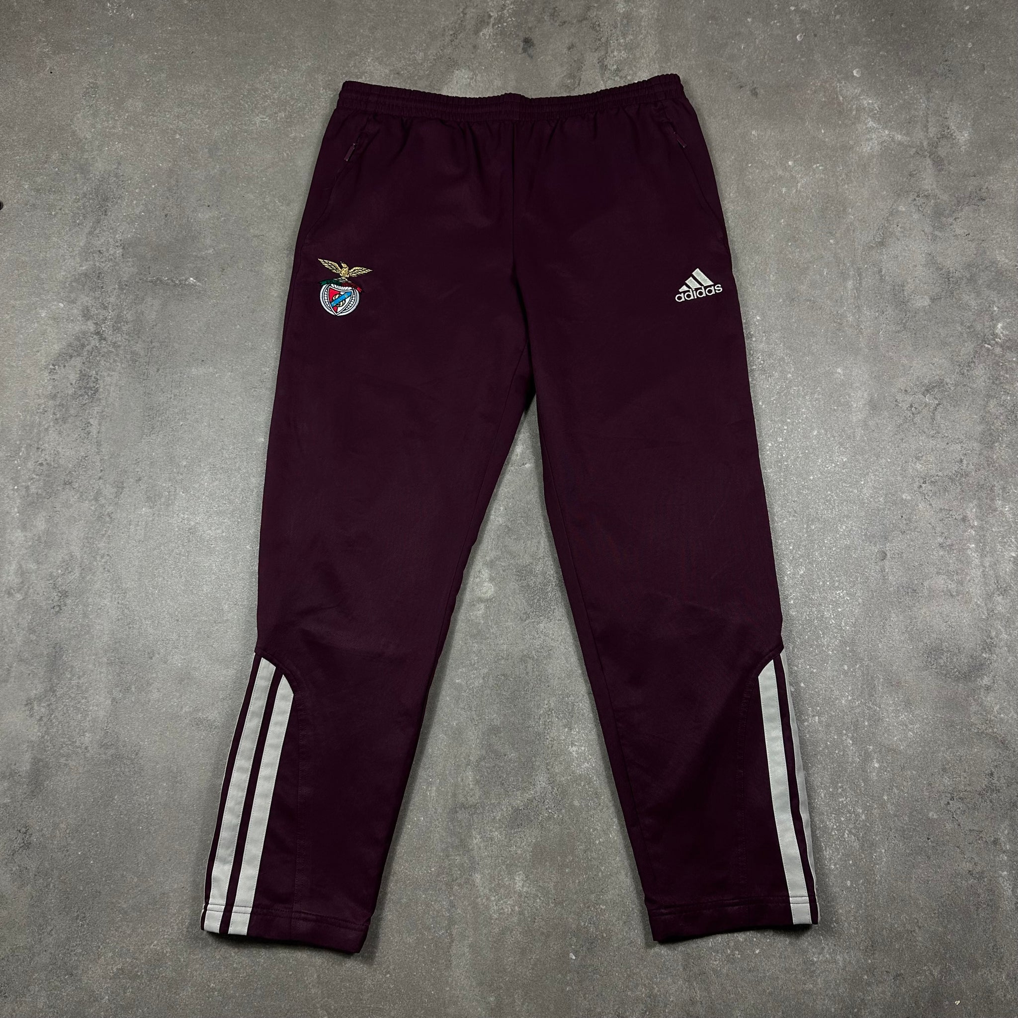 Vintage Adidas Benfica Trackpants (M)