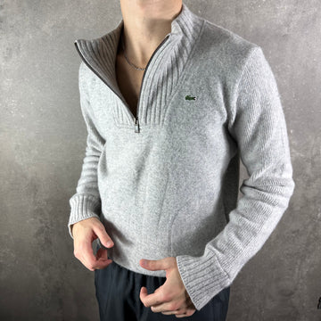 Vintage Lacoste Halfzip Sweater (L)