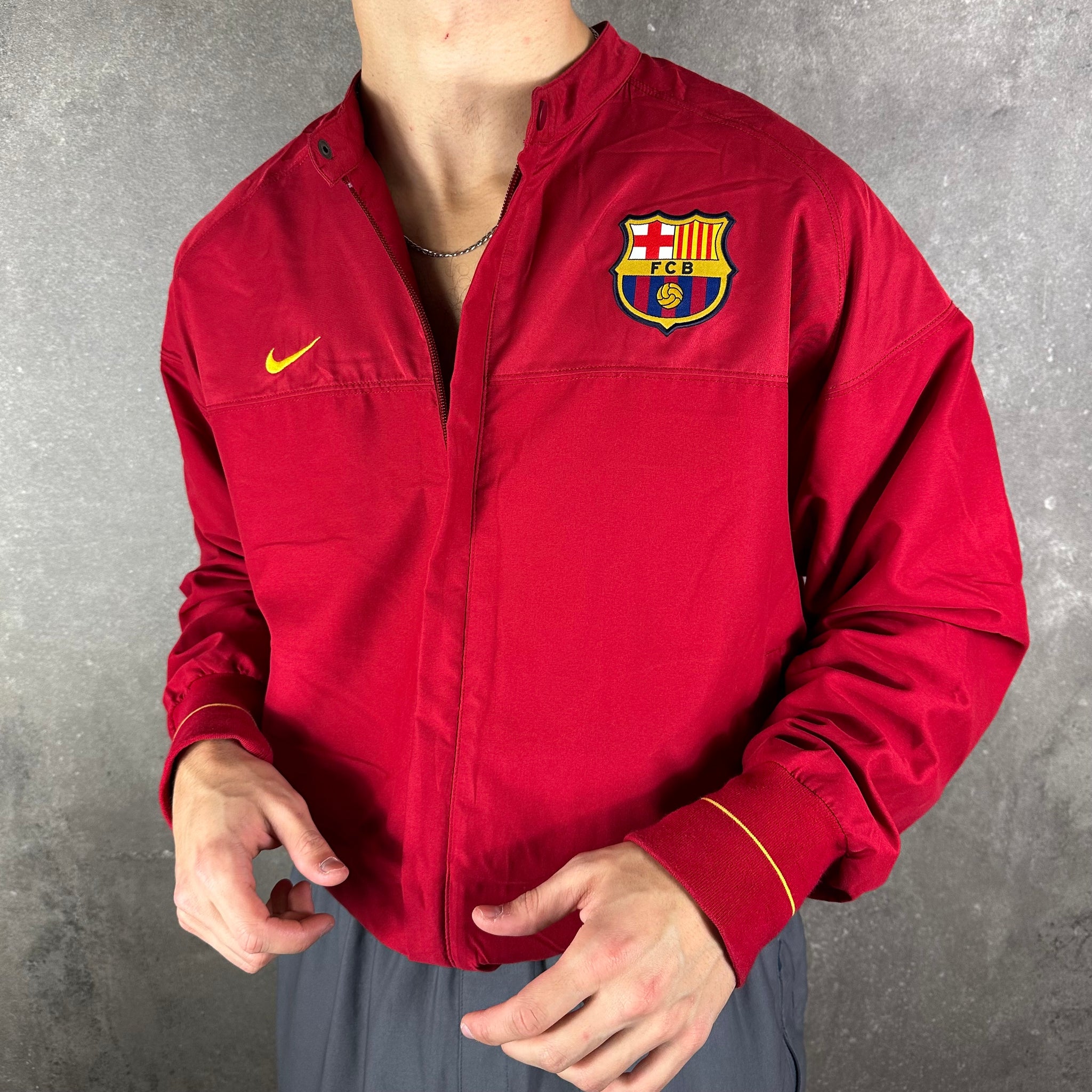 Vintage Nike Barcelona Trackjacket (XL)