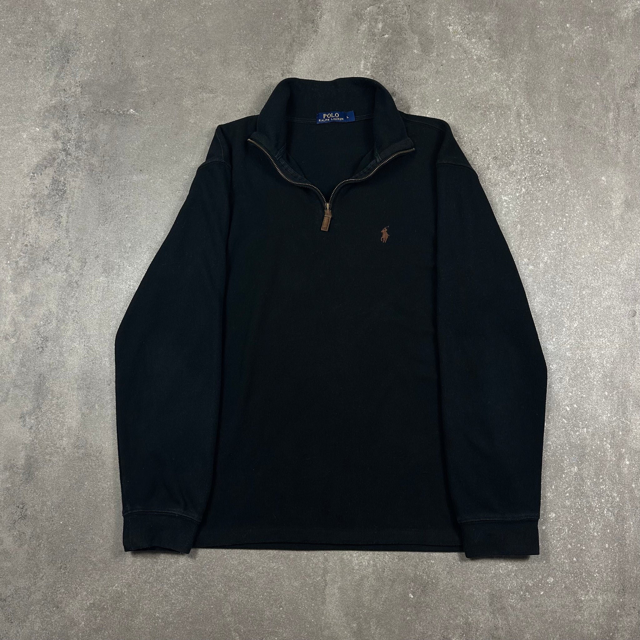 Vintage Ralph Lauren Halfzip Sweater (L)