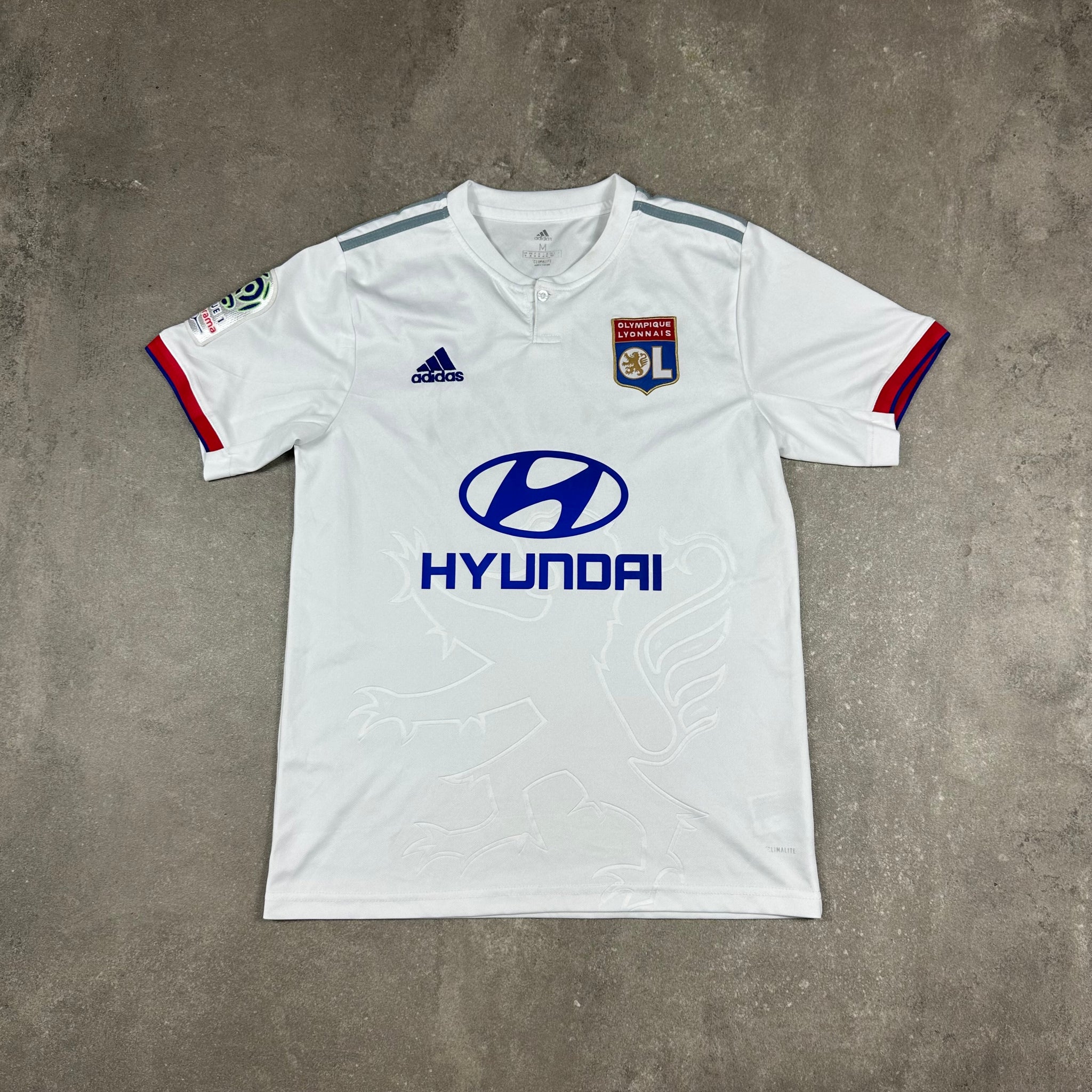 Vintage Adidas Olympique Lyon Jersey / Kit / Trikot (M)