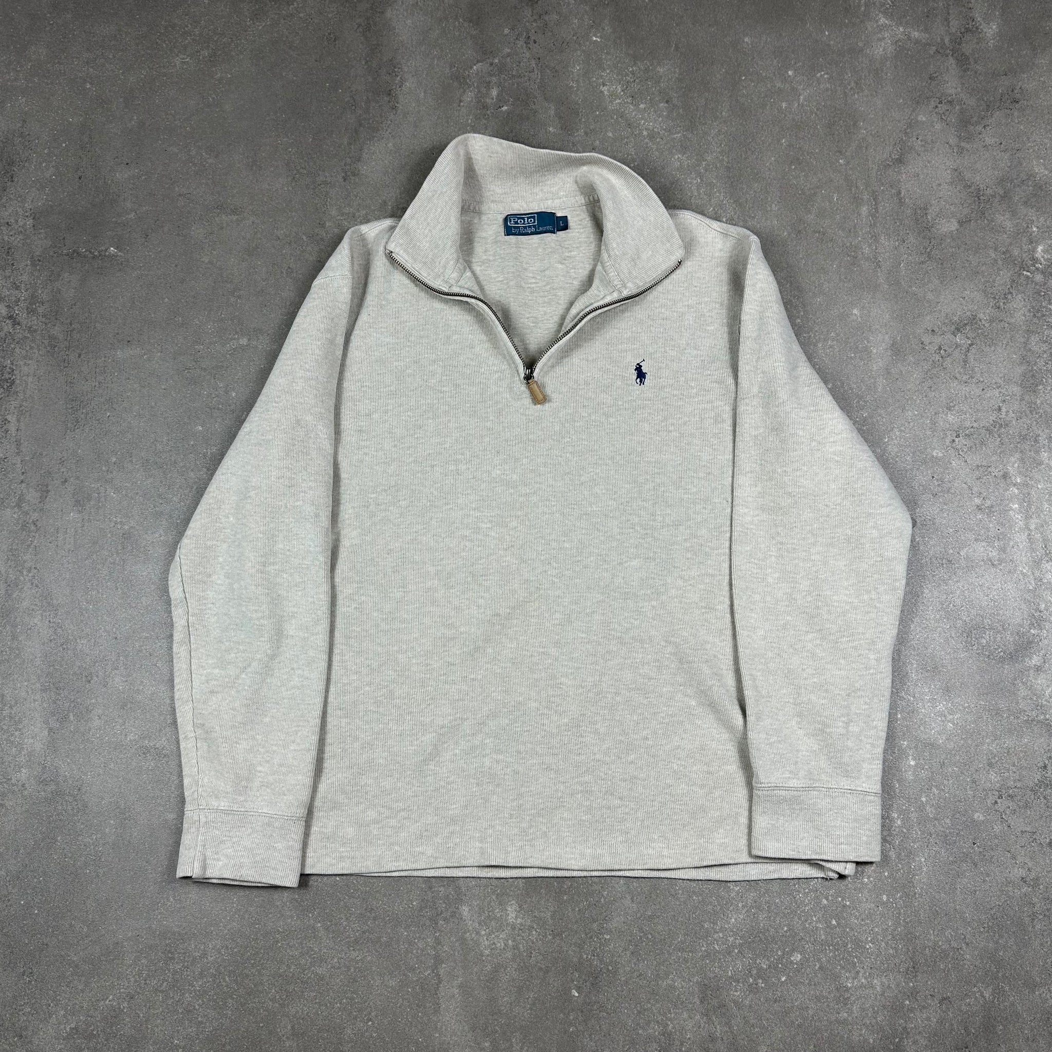 Vintage Ralph Lauren Halfzip Sweater (L)