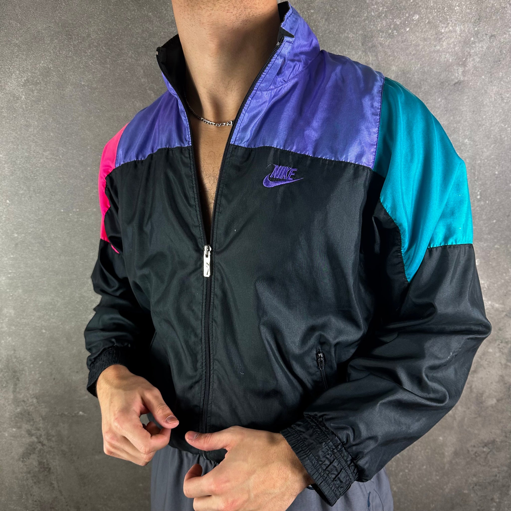 Vintage Nike Trackjacket 1980s (M)