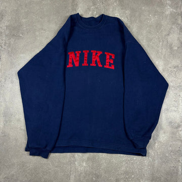 Vintage Nike Spellout Sweater (XL)